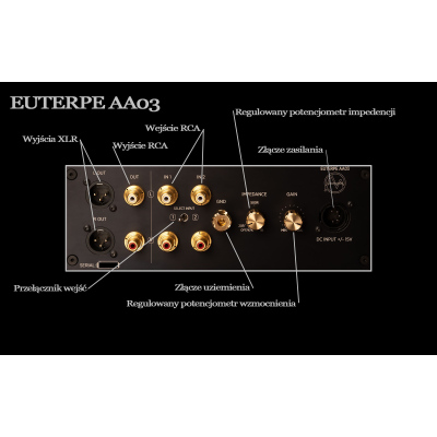 Euterpe AA03 – Referencyjny Przedwzmacniacz Gramofonowy